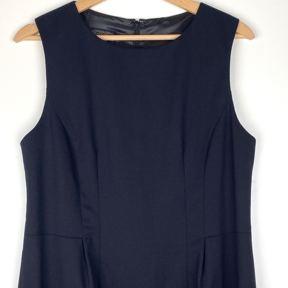 Pendleton Wool Sheath Dress Black - image 2